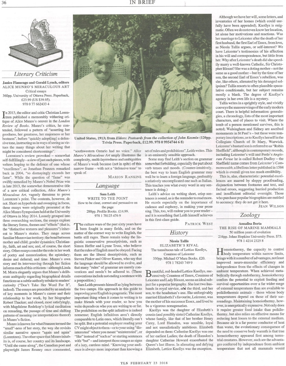 The Times Literary Supplement Review